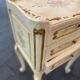 Pair of hand-painted Venetian bedside tables – baroque style