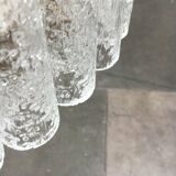 Large German chandelier from the mid-century by Doria Leuchten, 1960s.