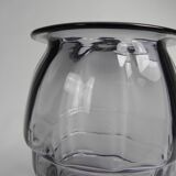 Art Deco vase with twisted vertical bands, Doyen style, 1930s.