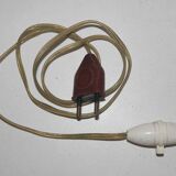 Old chrome glass lamp 60