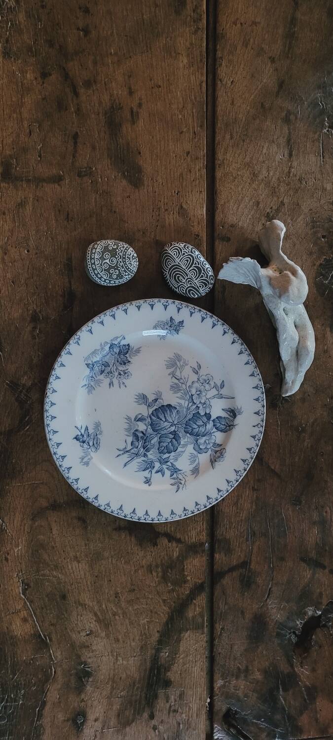 Sarreguemines flat plate 1930