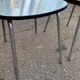 2 chaises formica Roc La Samaritaine bleues années 80
