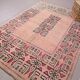 Pink Vintage Moroccan Rug 176 x 259 cm - Berber Rug Handmade - Wool Rug