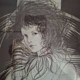 Lithograph by Riccardo Benvenuti 70's