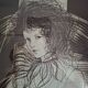 Lithographie de Riccardo Benvenuti 70's