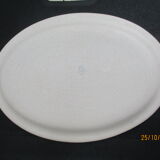 Oval marsh pottery dish