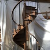Ancient spiral staircase 1900