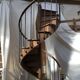 Ancient spiral staircase 1900