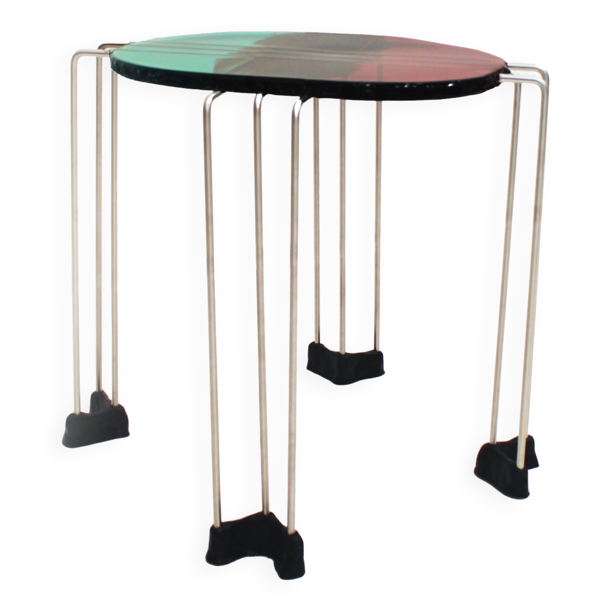 Side Table Designed by Gaetano Pesce, Fish Design Collection