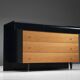French Commode with Drop-Front Secretary Desk, 3 Drawers, Pierre Cardin 1980s