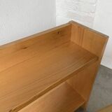 Lot of two Sornay beech shelves