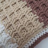Wool bed throw