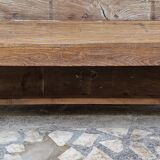 Old Burmese teak bench
