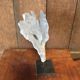 Coral on plinth