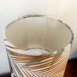 Alabaster and gilt bronze lamp