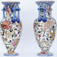 Pair of Gien's faience vases
