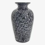 Vase vintage en verre soufflé