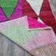 Colorful handmade rug