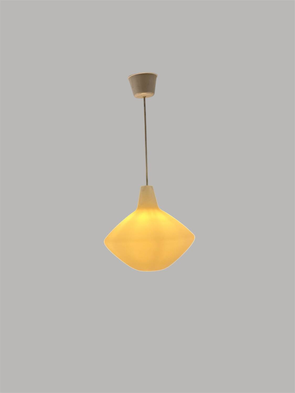 Opaline glass pendant called “Onion” Lisa Johansson-Pape for ASEA