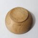 small turned wooden bowl