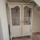Louis XV shabby chic display cabinet