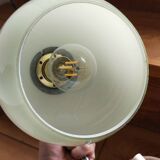 Art deco opaline desk lamp