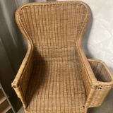 Rattan armchair called ear
