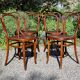 4 chairs bistrot Kohn n°55 early twentieth