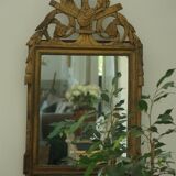 Miroir ancien fronton