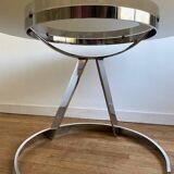 1970s chrome design table