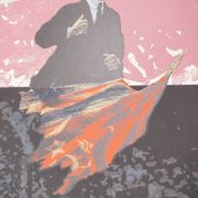 Estampe du groupe IRWIN, « Électrification », 1995, slovène