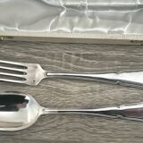 Silver metal cutlery box box 60 DIXI hallmark