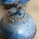 Admirable sculpture in blue sandstone