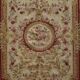 Aubusson style knotted pile rug – 2.45 x 0.90 metres –
