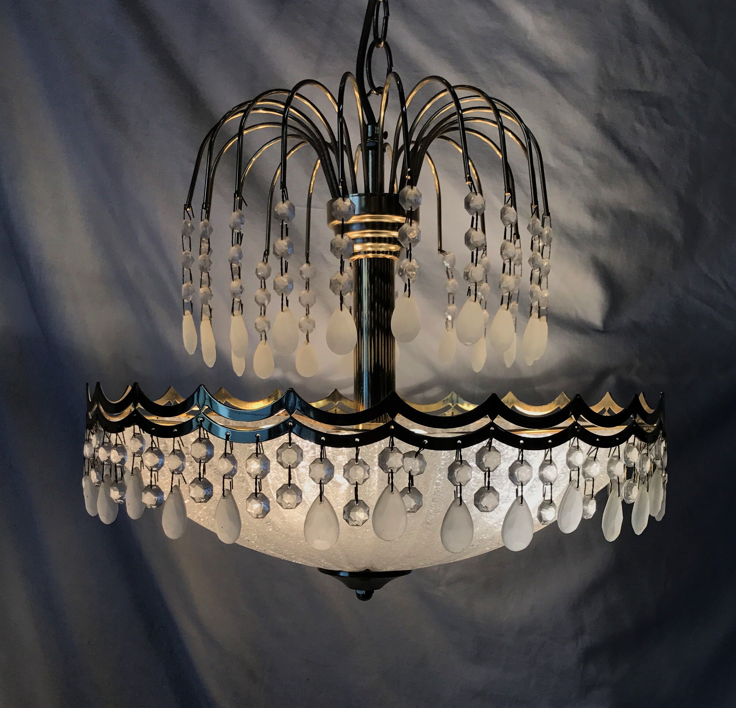 Lustre à pampilles