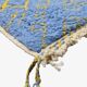 Blue Boujad Carpet from Morocco - 248 x 147 cm