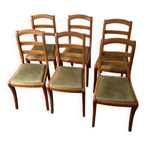 suite de 6 chaises Louis-Philippe