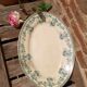 Plat ancien en terre de fer Choisy le Roi 
