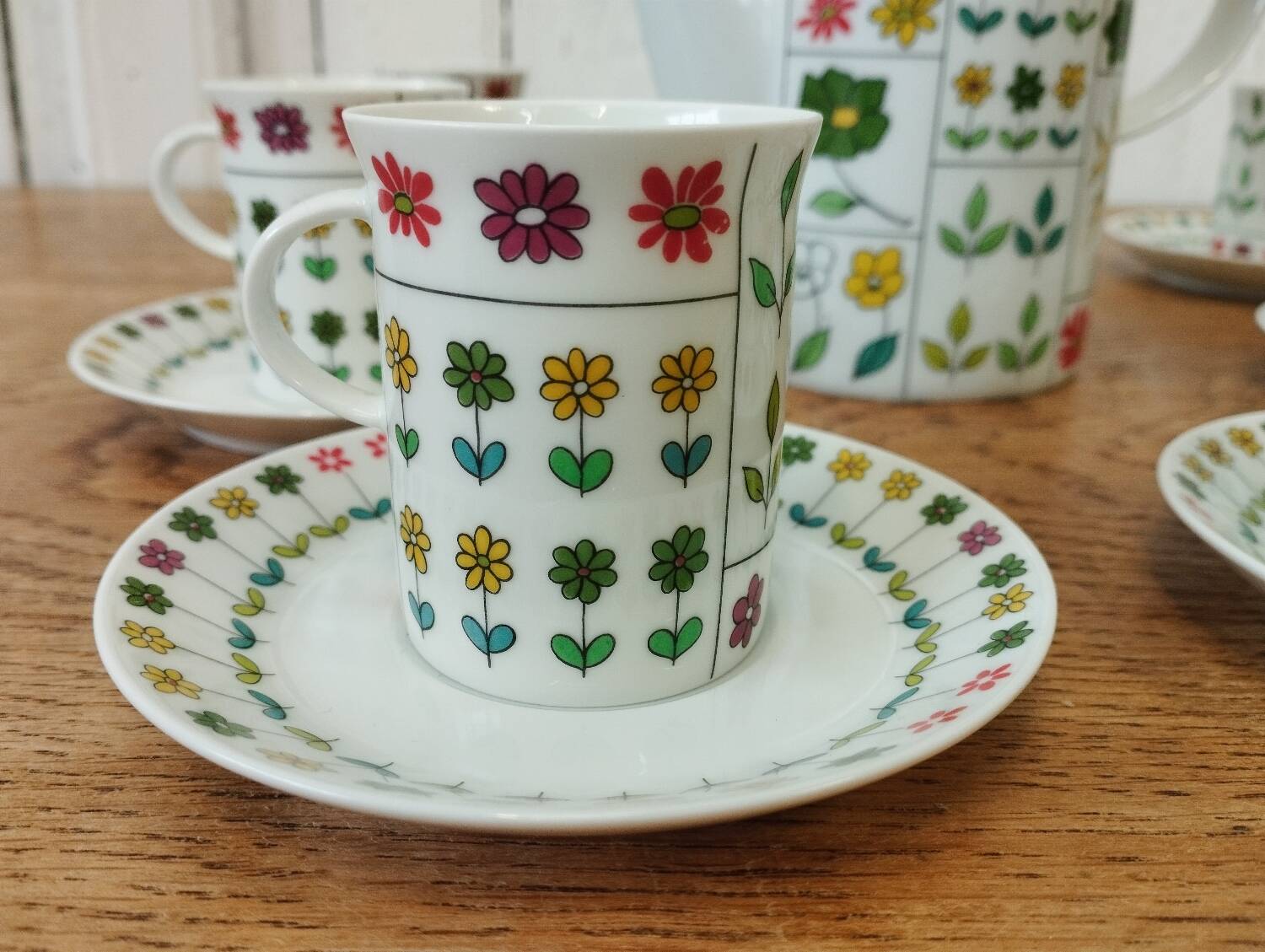 Coffee service rosenthal studio line berlin piemonte baumann pucci