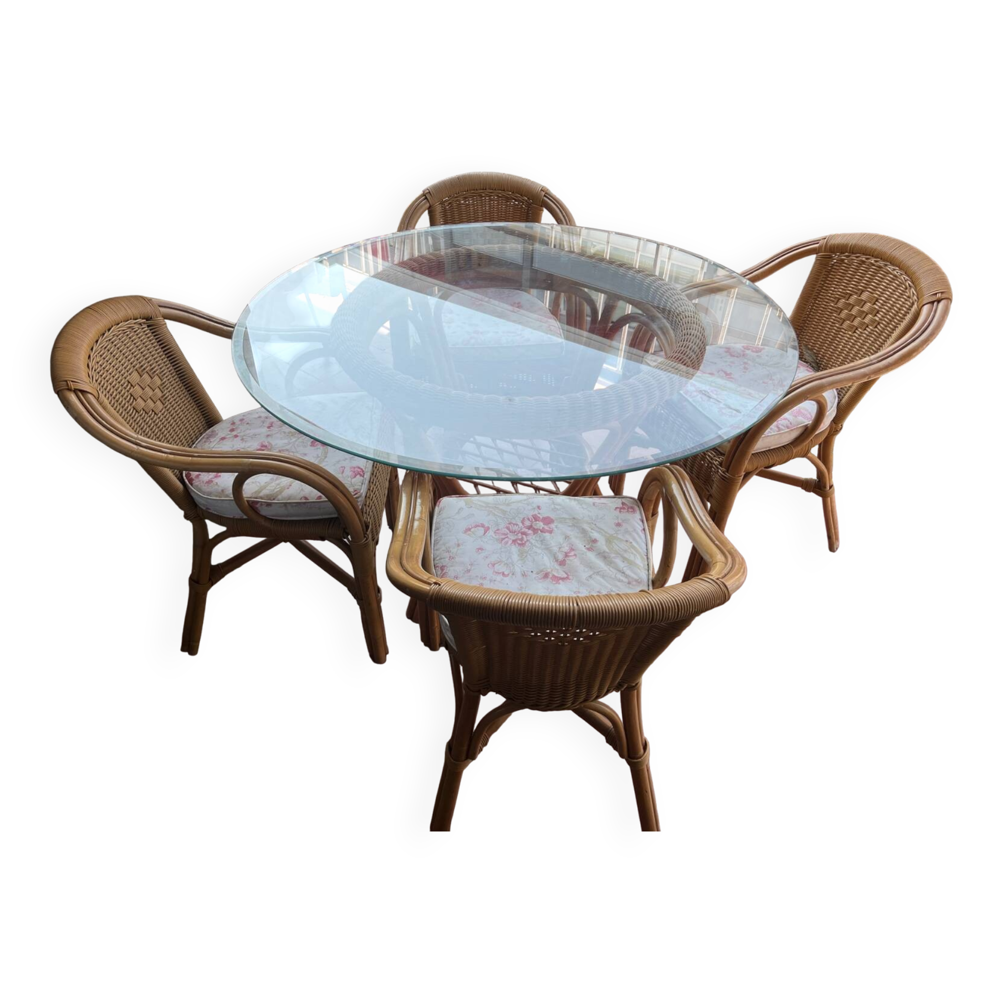 Table de terrasse et ses chaises