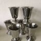 Set of 6 stainless steel bowls
