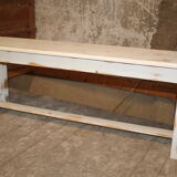 Bench patinated