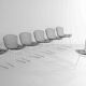 Ensemble de 7 chaises Bertoia noires et blanches pour Knoll International, années 1970