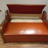 Sofa year 1950/1960 convertible into extra bed