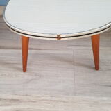 Vintage plant holder formica, tripod, pedestal table