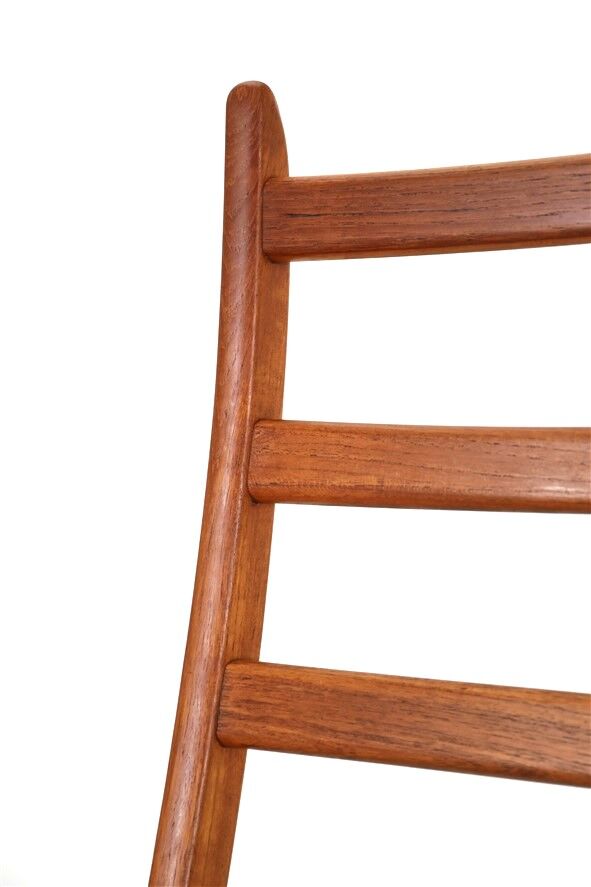 Set of 6 Korup Stolefabrik teak chairs in the style of Kai Kristiansen