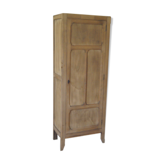 Armoire parisienne en bois brut 1940