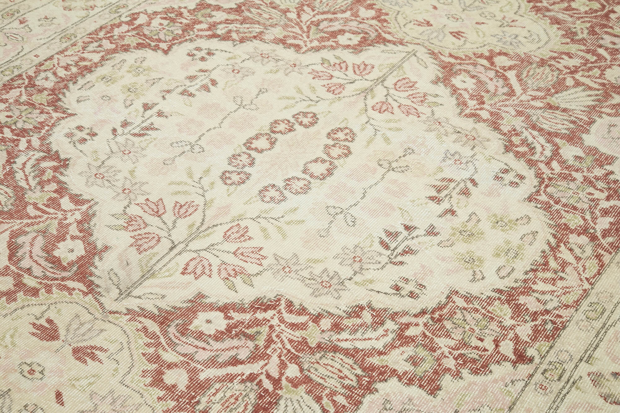 Handmade Contemporary Oriental Beige Carpet 194 cm x 300 cm - 36744