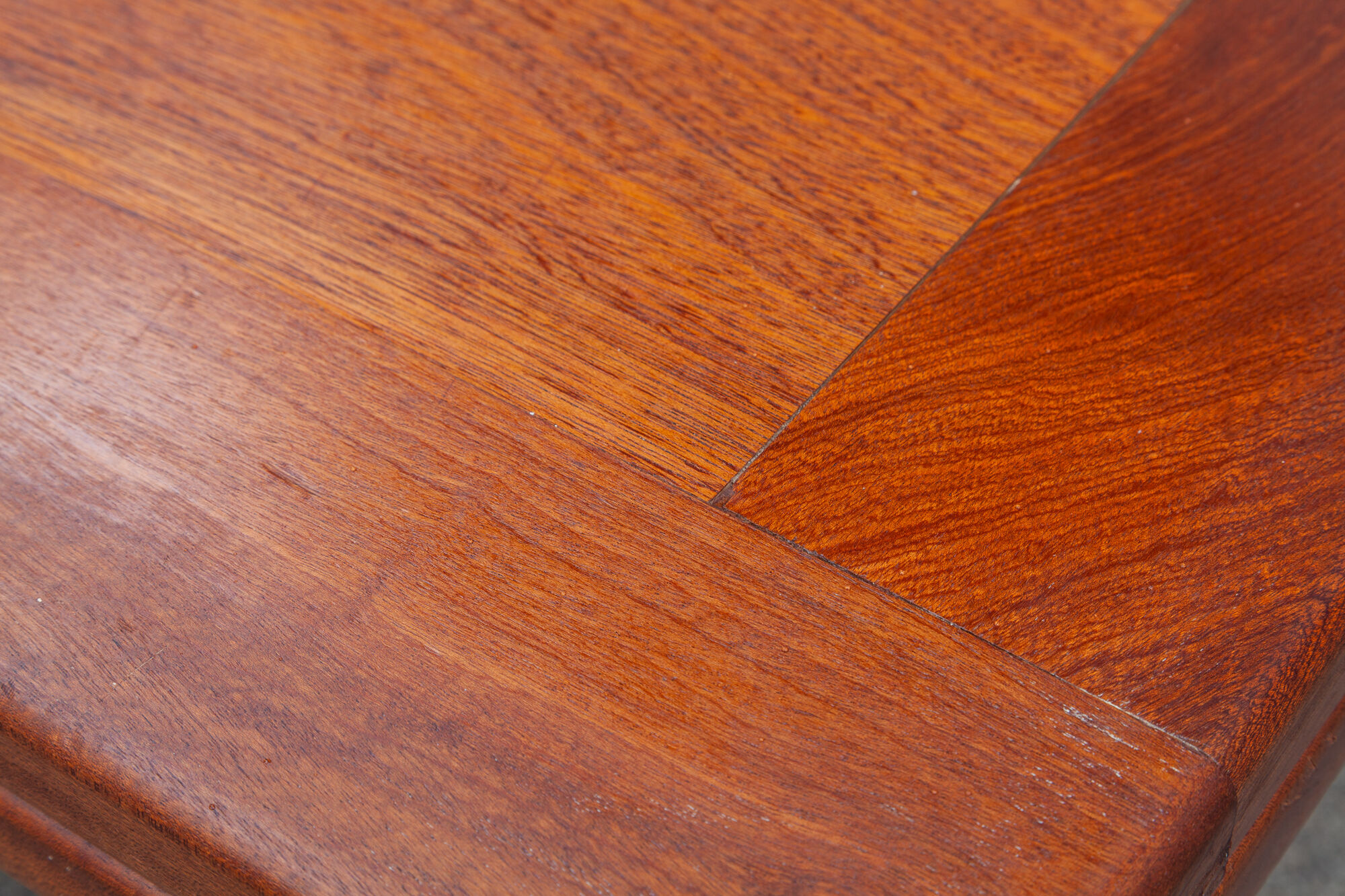 Solid wood extensible table by Jhan Paulussen, 1960