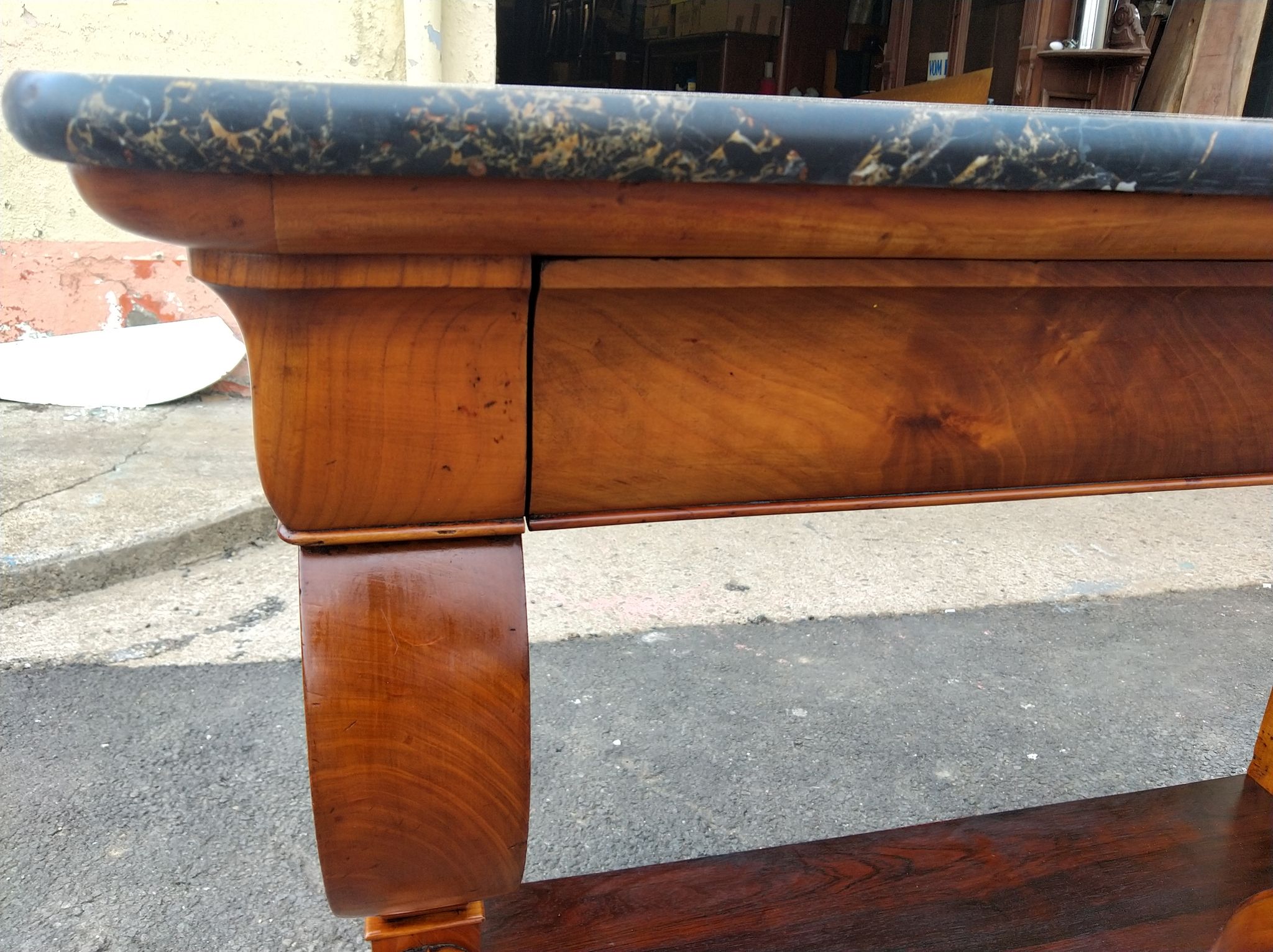 Console en merisier époque 1830